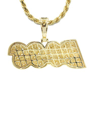 Silver Necklace - Gold BOSS Necklace | 38.4 Grams