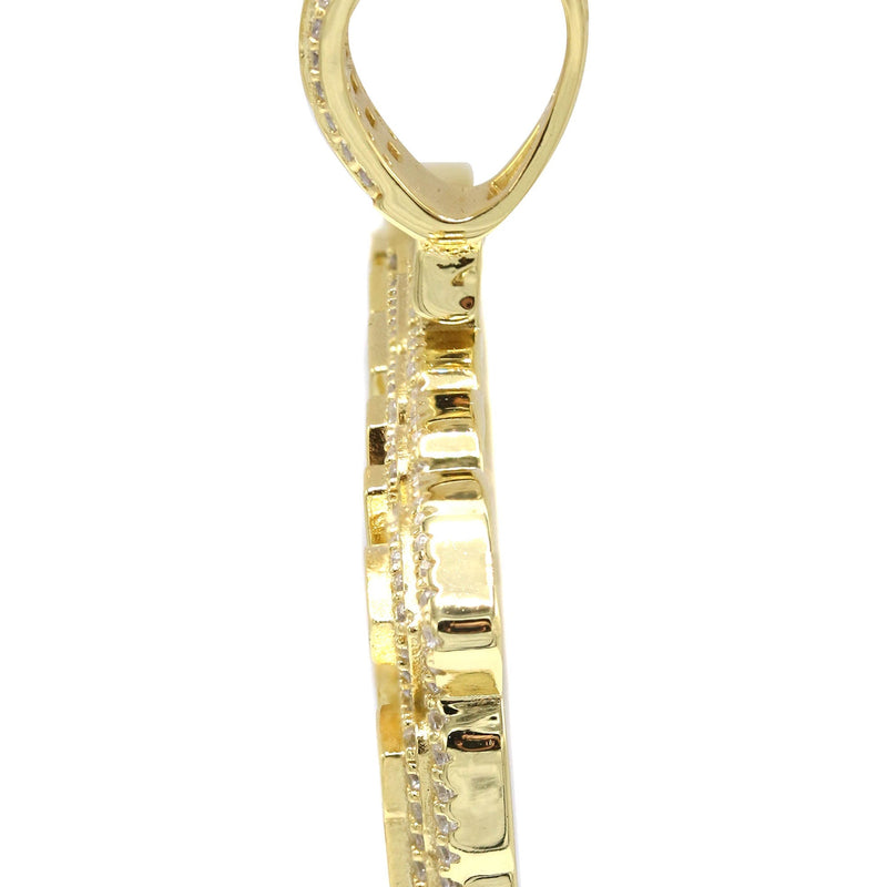 Silver Pendant - Gold KING Pendant | Appx 14 Grams