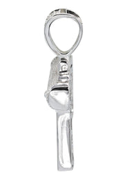 Silver Pendant - Silver Gun Pendant | Appx 8.2 Grams