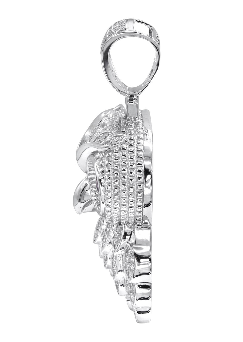 Silver Pendant - Silver Owl Pendant | Appx 6.7 Grams