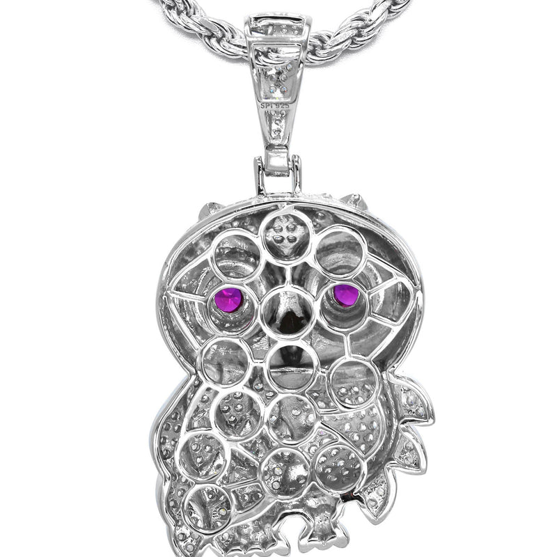 Silver Owl Necklace | 31 Grams