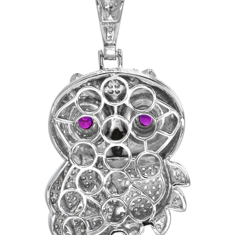 Silver Pendant - Silver Owl Pendant | Appx 6.7 Grams
