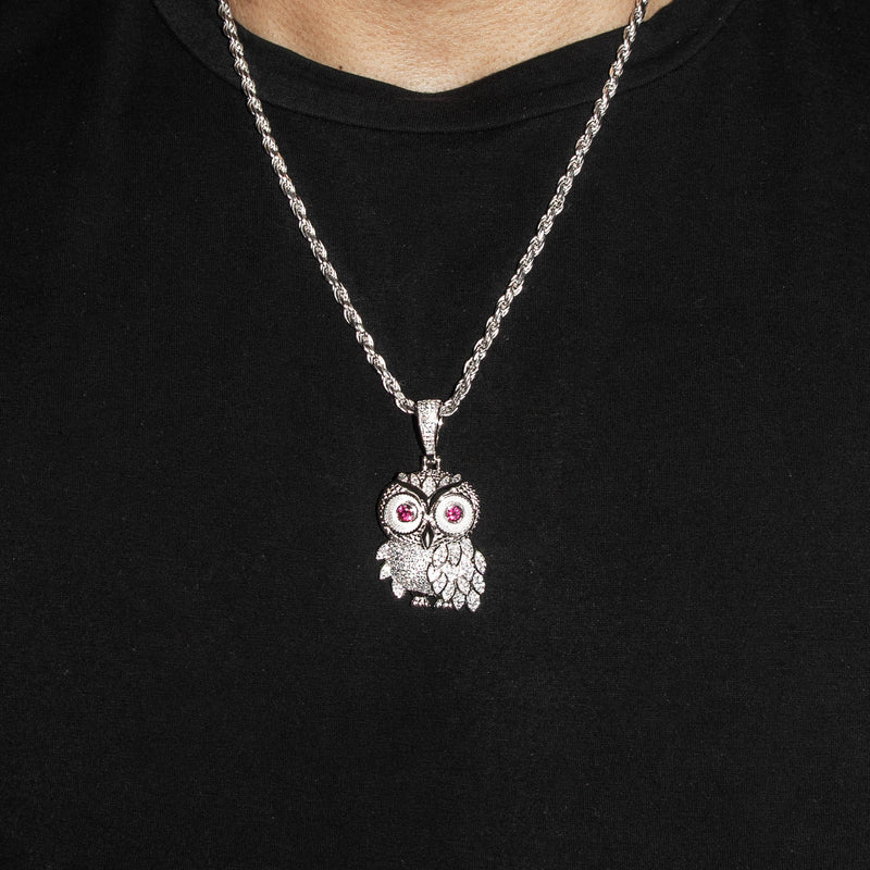 Silver Owl Necklace | 31 Grams