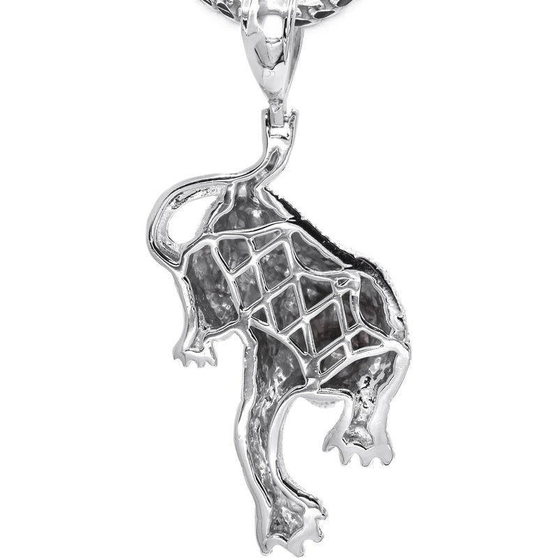 Silver Cheetah Necklace | 27 Grams