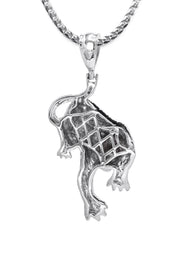 Silver Cheetah Necklace | 27 Grams