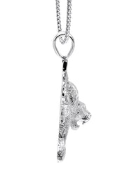 Silver Cheetah Necklace | 27 Grams