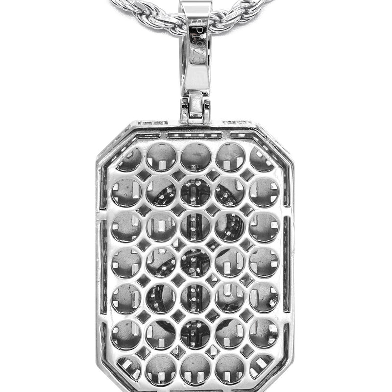Silver Money Sign Necklace | 41 Grams