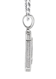 Silver Money Sign Necklace | 41 Grams