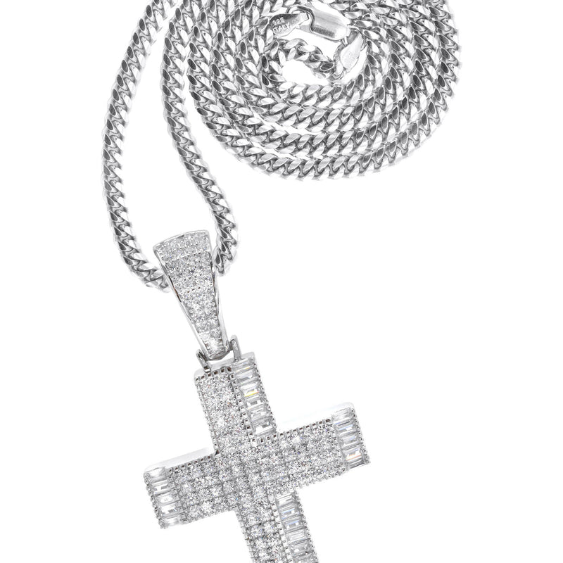 Silver Cross Necklace | 30 Grams