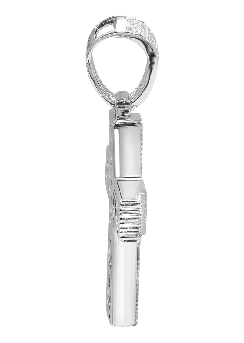 Silver Pendant - Silver Cross Pendant | Appx 8.8 Grams