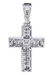 Silver Pendant - Silver Cross Pendant | Appx 8.8 Grams