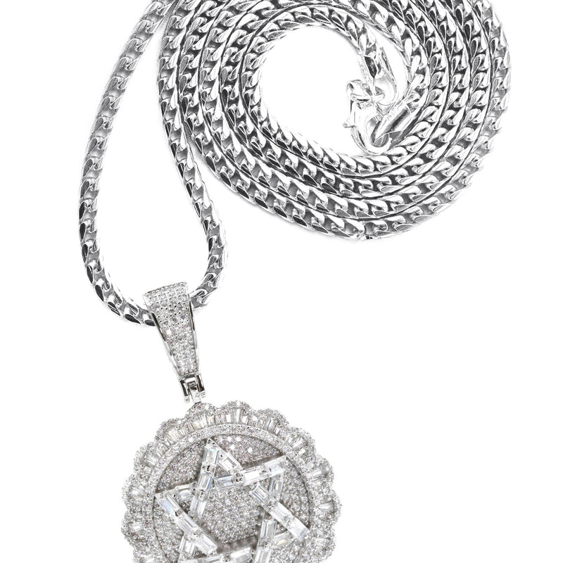 Silver Star of David Necklace | 30 Grams