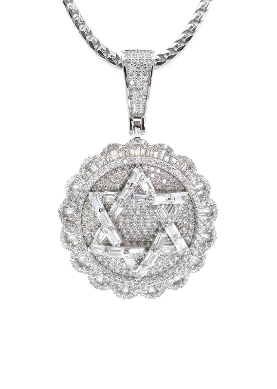 Silver Star of David Necklace | 30 Grams
