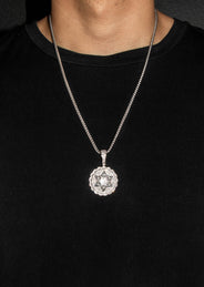 Silver Star of David Necklace | 30 Grams