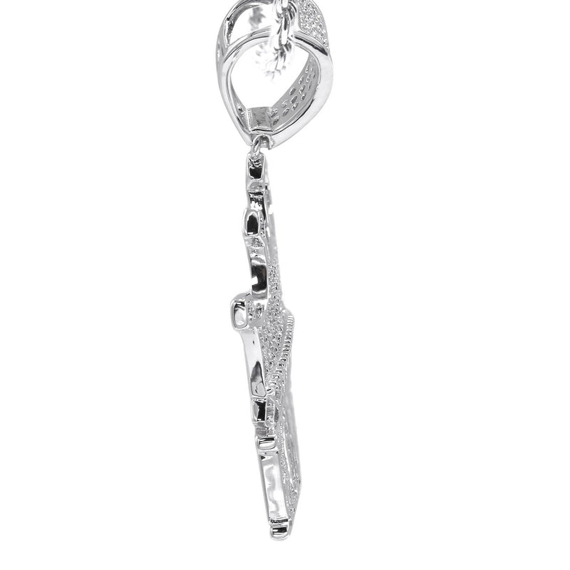 Silver King Crown Necklace | 18 Grams