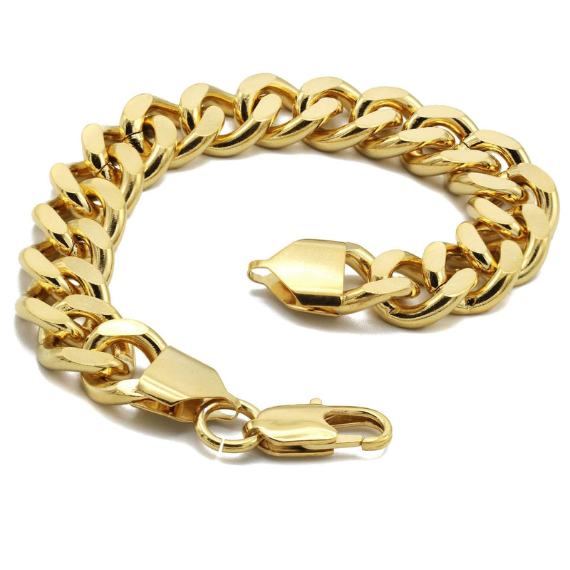 Gold Plated Curb Bracelet