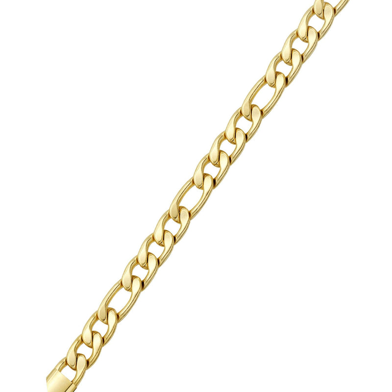Gold Plated Figaro Bracelet