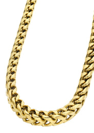 Gold Plated Mens Chain Solid Franco