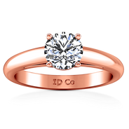 Solitaire Diamond Engagement Ring Avant 14K Rose Gold