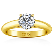Solitaire Diamond Engagement Ring Avant 14K Yellow Gold