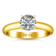 Solitaire Diamond Engagement Ring Carys 14K Yellow Gold