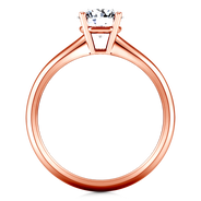 Solitaire Diamond Engagement Ring Carys 14K Rose Gold