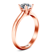 Solitaire Diamond Engagement Ring Carys 14K Rose Gold