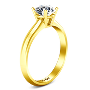 Solitaire Diamond Engagement Ring Carys 14K Yellow Gold