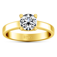 Solitaire Diamond Engagement Ring Amira 14K Yellow Gold