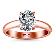 Solitaire Diamond Engagement Ring Daniela 14K Rose Gold