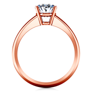 Solitaire Diamond Engagement Ring Daniela 14K Rose Gold
