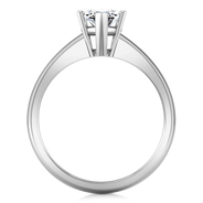 Solitaire Marquis Diamond Engagement Ring Scarlet 14K White Gold