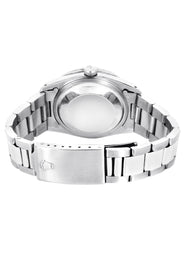 Diamond Mens  Rolex Datejust Watch 16200 | 36Mm | Green Black Arabic Diamond Dial | Oyster Band