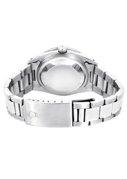 Diamond Mens Rolex Datejust Watch 16200 | 36Mm | Red Black Roman Numeral Dial | Oyster Band