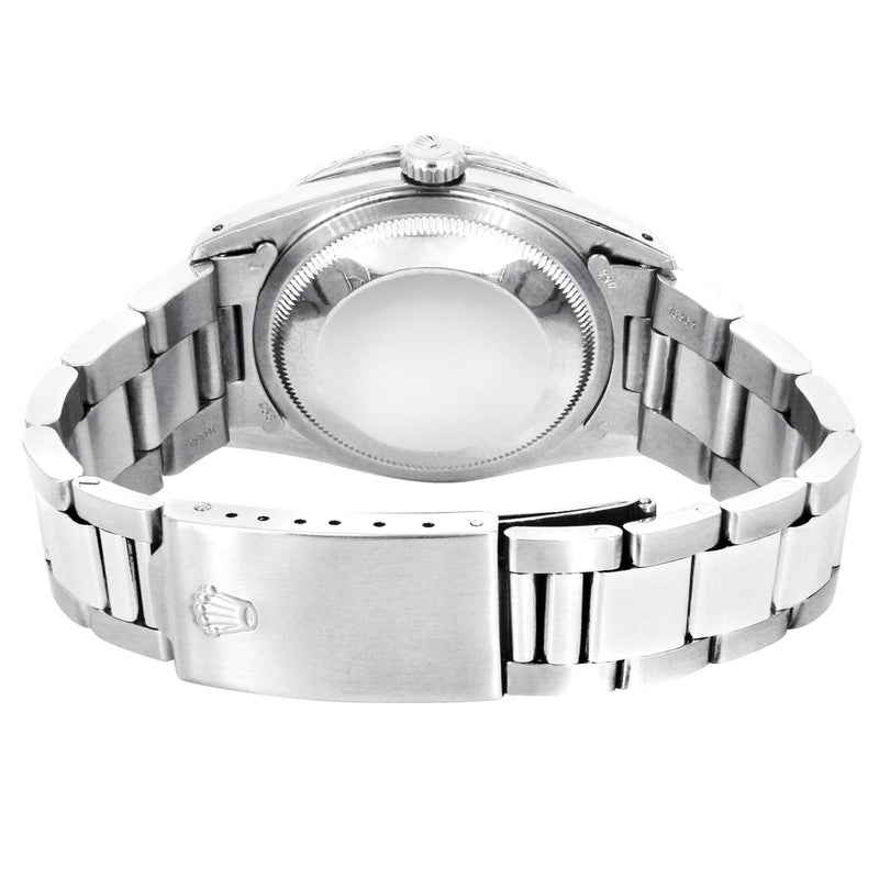 Rolex Datejust Watch | 16200  | 36MM | Red Dial | Oyster Band | Stainless Steel