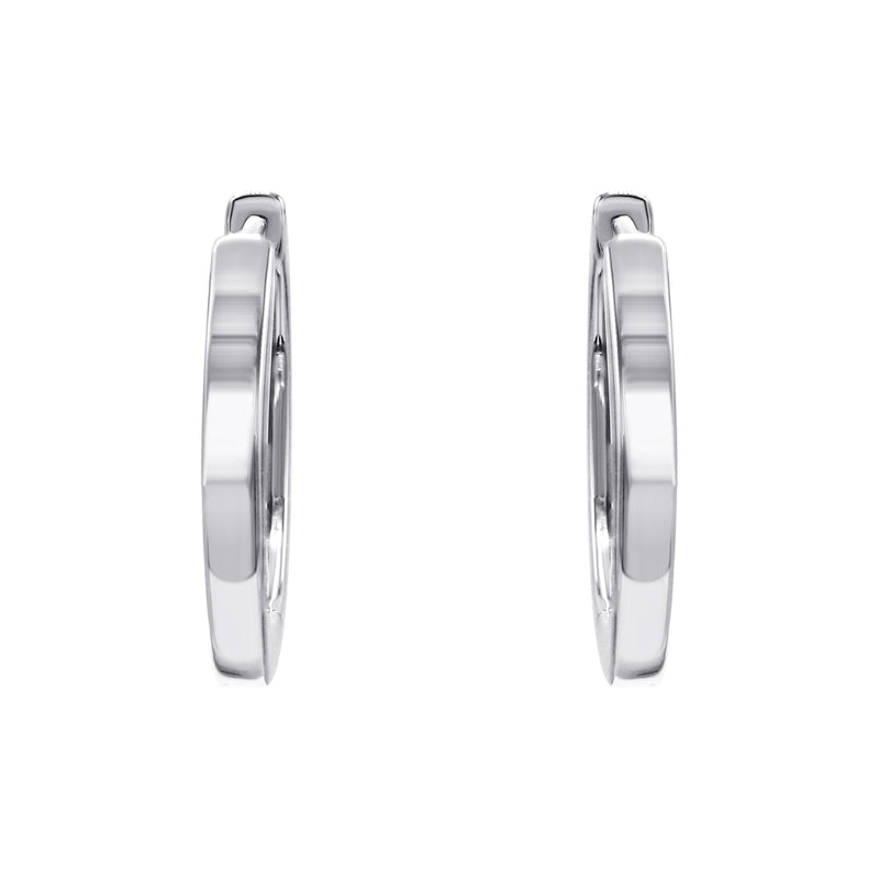 Silver Hoop Earring | Appx. 0.8 Grams