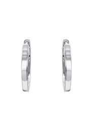Silver Hoop Earring | Appx. 0.8 Grams