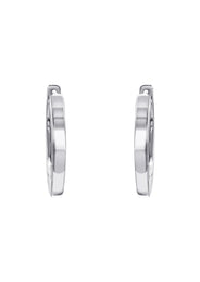 Silver Hoop Earring | Appx. 0.8 Grams