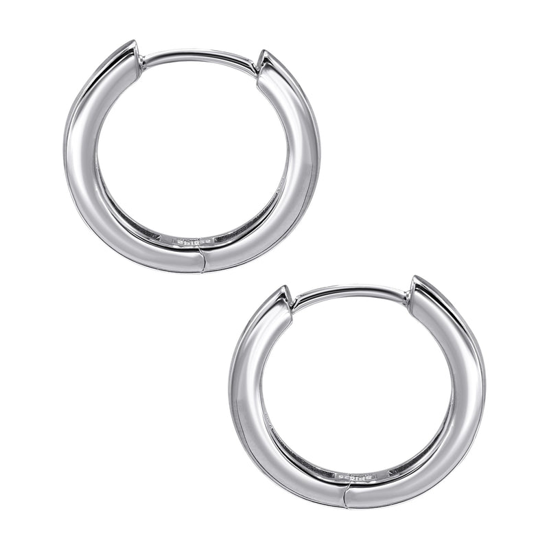 Silver Hoop Earring | Appx. 0.8 Grams