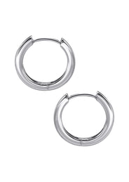 Silver Hoop Earring | Appx. 0.8 Grams