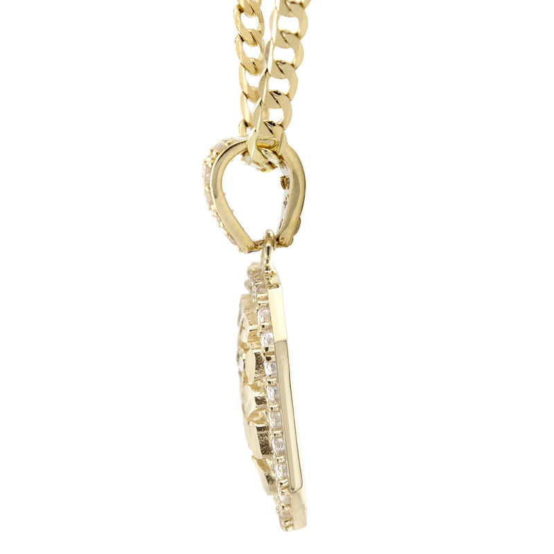 10K Yellow Gold Nugget Necklace | Appx. 1.7 - 5.7 Grams
