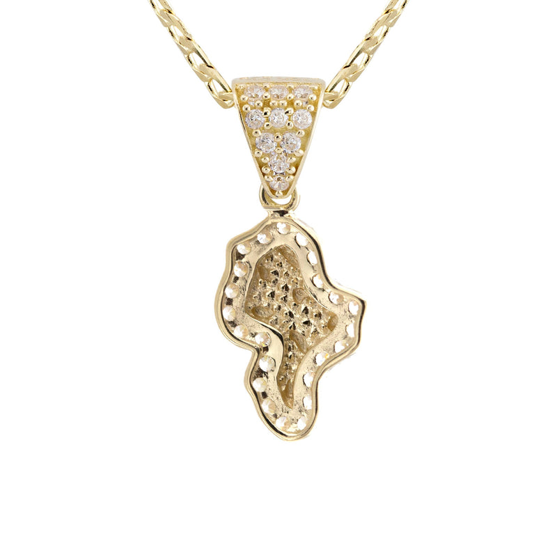 10K Yellow Gold Nugget Necklace | Appx. 1 - 5 Grams