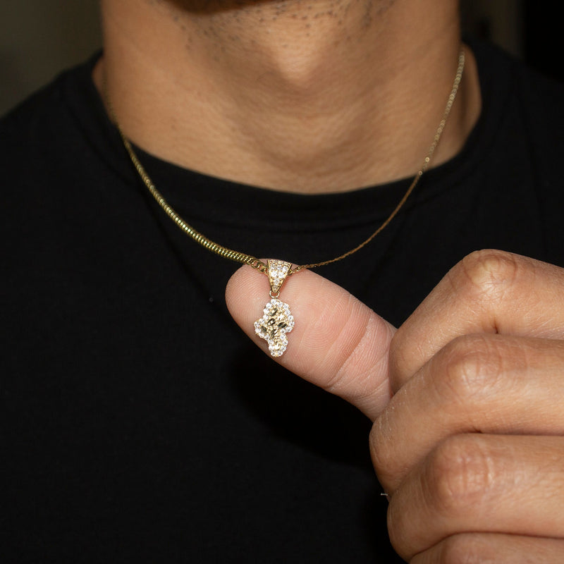 10K Yellow Gold Nugget Necklace | Appx. 1 - 5 Grams