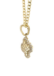 10K Yellow Gold Nugget Necklace | Appx. 1.4 - 5.4 Grams