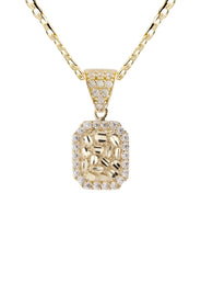 10K Yellow Gold Nugget Necklace | Appx. 1.4 - 5.4 Grams