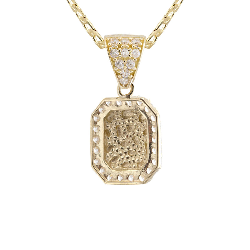 10K Yellow Gold Nugget Necklace | Appx. 1.4 - 5.4 Grams