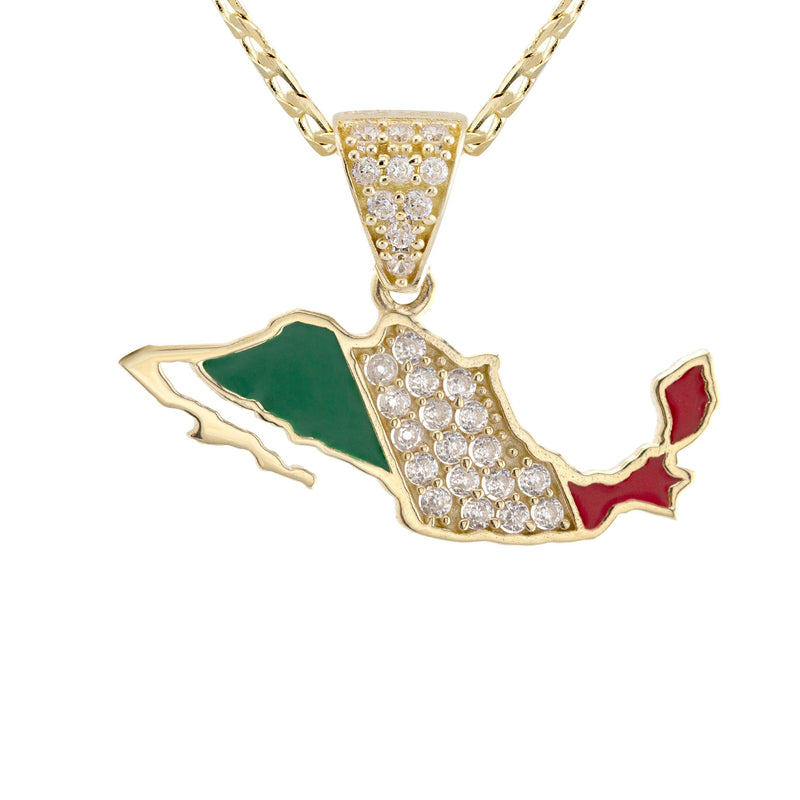 10K Yellow Gold Mexico Necklace | Appx. 1.3 - 5.3 Grams