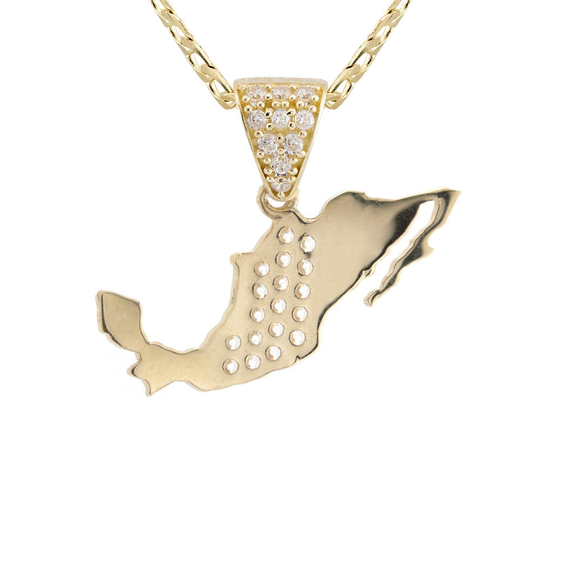 10K Yellow Gold Mexico Necklace | Appx. 1.3 - 5.3 Grams