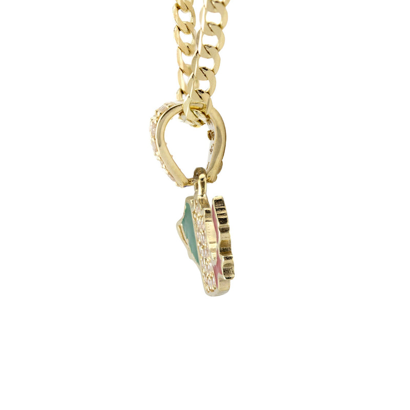10K Yellow Gold Mexico Necklace | Appx. 1.3 - 5.3 Grams