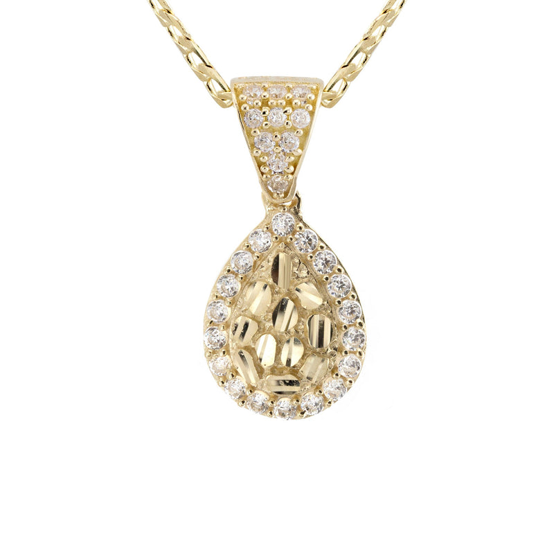 10K Yellow Gold Nugget Necklace | Appx. 1 - 5 Grams